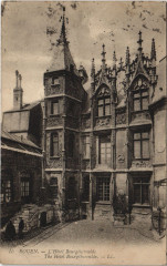 Rouen - L'hotel bourgtheroulde à Rouen