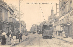 Les Lilas La Rue De Paris aux Lilas