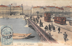 Lyon Le Pont Lafayette à Lyon