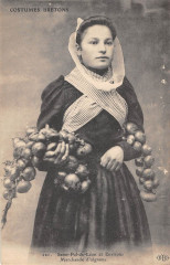 Saint Pol De Leon Marchande D'Oignons Metier
