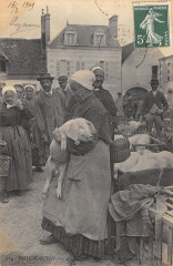 Romorantin Au Marche Marchande De Porcs -
													41 Loir et Cher
												