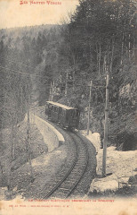 Le Tramway Electrique Descendant La Schlucht