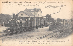Contrexeville Arrivee Du Train Des Eaux