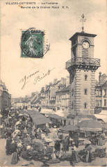 Villers Cotterets La Fontaine Marche De La Grande Place -
													02 Aisne
												