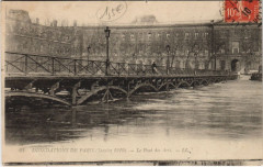 Inondation 1900 Paris Pont des Arts France