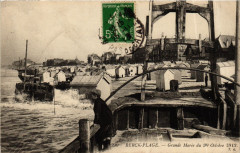 Berck Plage Grande Maree du 30 Octobre à Berck