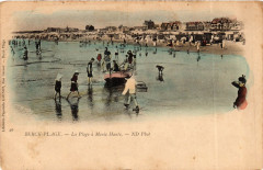 Berck Plage La Plage a maree basse à Berck