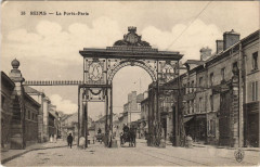 Reims porte Paris à Reims