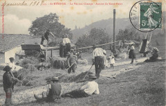 Saint Etienne La Vie Aux Champs Autour Du Rond Point - Agriculture