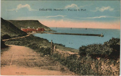 Dielette Vue sur le Port