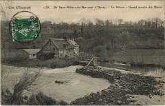 De Saint-Hilaire du Harcouet a Ducey La Selune Grand moulin des Biar