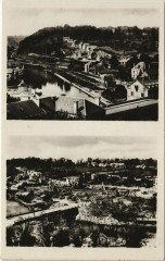 Saint-Lo Le Quartier de la Gare et la Vire -
													50 Manche
												