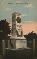 Agon Le Monument des Morts -
													50 Manche
												