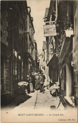 Mont-Saint-Michel La Grande Rue