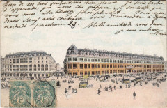 Carte postale ancienne Au Bon Marché - Rue du Bac
                                                                     à Paris 6e
                                