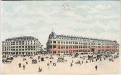 Carte postale ancienne Au Bon Marché - Rue du Bac
                                                                     à Paris 6e
                                