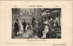 Carte postale ancienne Paris Au Bon Marhce Galerie des Tapis d'Orient
                                                                     à Paris 7e
                                