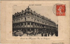 Carte postale ancienne Paris Au Bon Marhce Rue de babylone
                                                                     à Paris 7e
                                