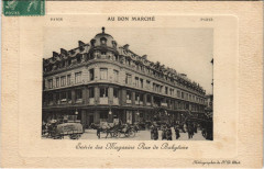 Carte postale ancienne Paris Au Bon Marhce Rue de babylone
                                                                     à Paris 7e
                                
