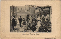 Carte postale ancienne Paris Au Bon Marhce Galerie des Tapis d'Orient
                                                                     à Paris 7e
                                