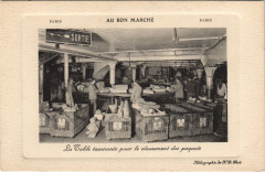 Paris Au Bon Marhce Table tournante classement des paquets