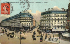 Paris Les Galeries Lafayette vue generale
