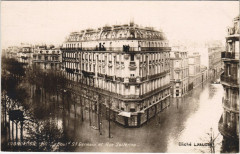 Inondations 1910 Paris Boulevard Saint-Germain Rue Solferino