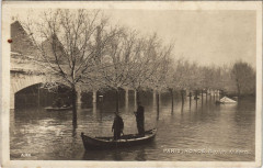 Inondations 1910 Paris barriere de Bercy