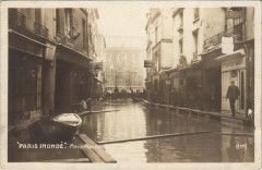 Inondations 1910 Paris Place Maubert