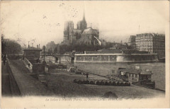 Carte postale ancienne Paris 4e Notre-Dame et la Cite
                                                                     à Paris 5e
                                