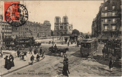Paris 4e Notre-Dame place Saint-Michel -
																					75004 Paris 4e
																			