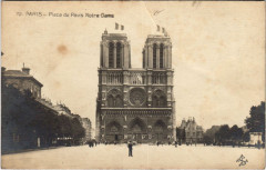 Place du Parvis Notre-Dame à Paris 4e