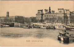 Paris 4e Hotel de Ville à Paris 4e