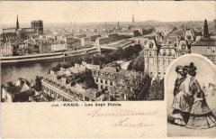 Paris 4e Les sept Ponts à Paris 4e