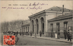 Carte postale ancienne La Morgue
                                                                     à Paris 4e
                                