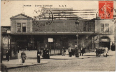 Paris 4e Gare de la Bastille à Paris 4e