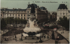 Paris 4e Place de la Republique à Paris 4e
