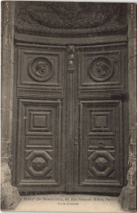 Paris 4e 68, Rue Francois Miron Hotel de Beauvais à Paris 4e