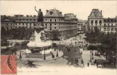 Paris 4e Place de la Republique à Paris 4e
