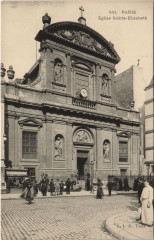 Paris 3e Eglise Saint-Elisabeth à Paris 3e