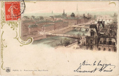 Paris 4e Panorama des Sept Ponts à Paris 4e