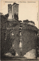 Chateauneuf Le Vieux Chateau - Ruines du Donjon