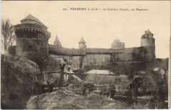 Fougeres Le Chateau Feodal - Ses Remparts