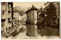 Haute-Savoie Annecy Canal du Thiou à Annecy