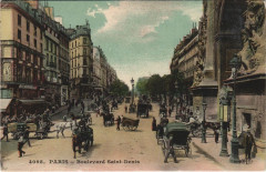Paris 10e Boulevard Saint-Denis à Paris 10e