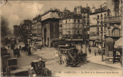 Paris 10e Boulevard Saint-Martin à Paris 10e