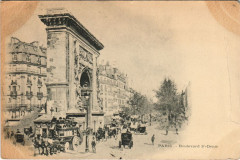 Paris 10e Boulevard Saint-Denis à Paris 10e