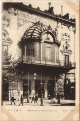Paris 10e Theatre de la porte Saint-martin à Paris 10e