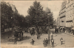 Paris 10e Boulevard Saint-Martin à Paris 10e