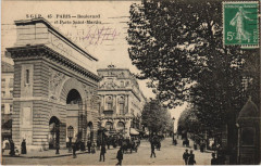 Paris 10e Porte Saint-Martin à Paris 10e
